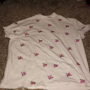 Lazy Oaf velvet shirt